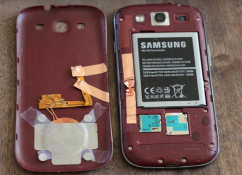 Беспроводная зарядка для смартфона Samsung Galaxy S3 - как сделать своими руками - инструкция