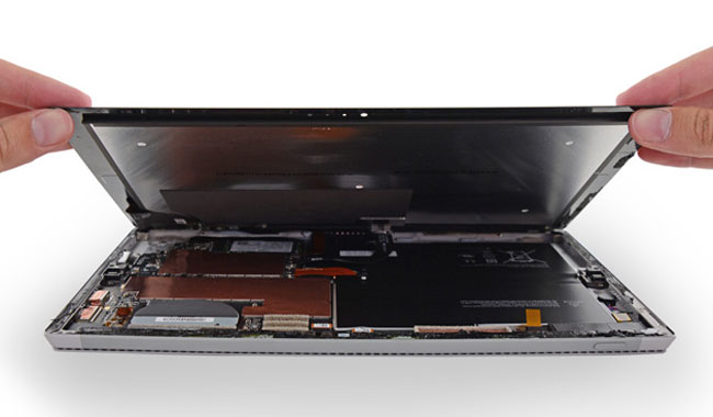 Планшет Surface Pro 3 - разбитый экран - как заменить батарею - плохой звук - динамики - камера - цена ремонта